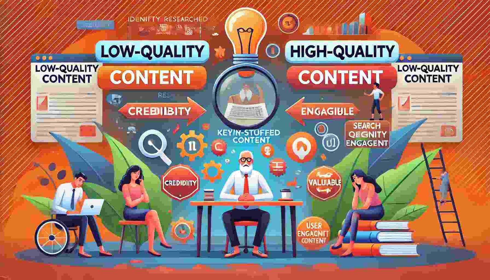 Identifying Low Quality Content