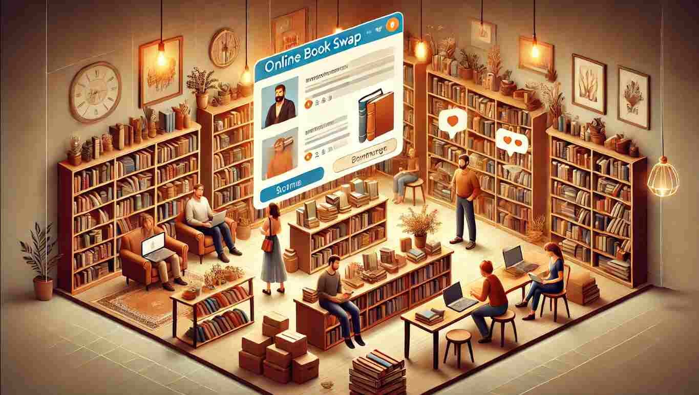 Online Book Swap Community
